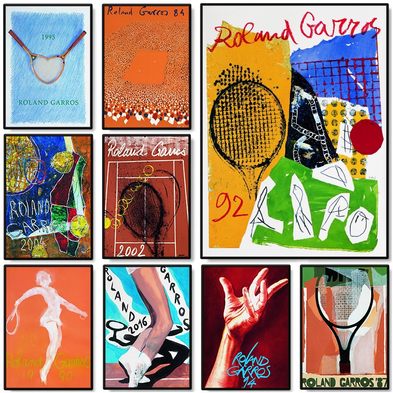 Contemporary Tennis Game Poste - Badminton Quotes review and price