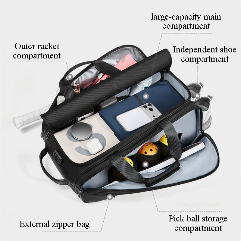 Tennis Bag, Large Capacity, Li - Badminton Player review and price