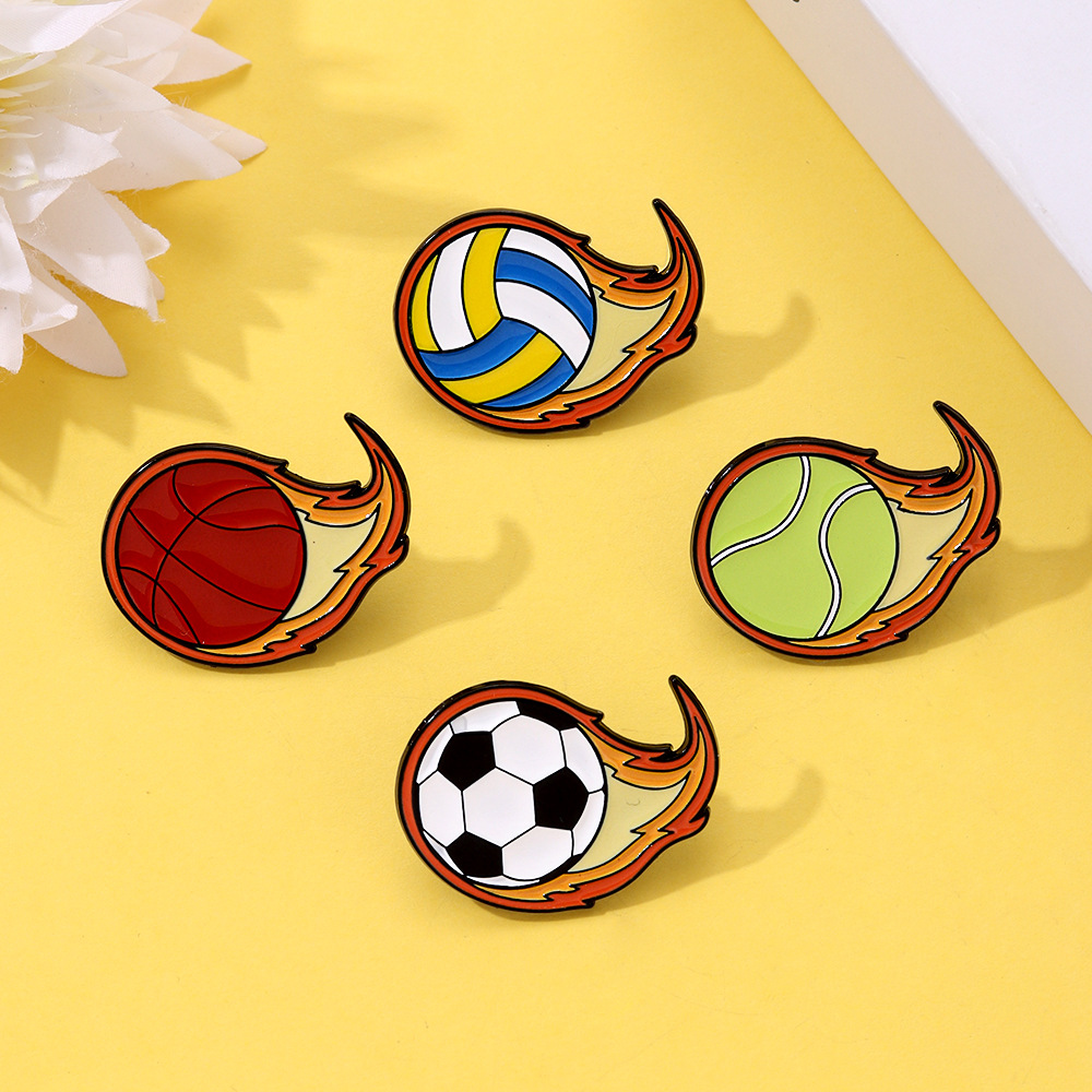 New Cute Hot Fire Football Bas - Badminton Icon review and price