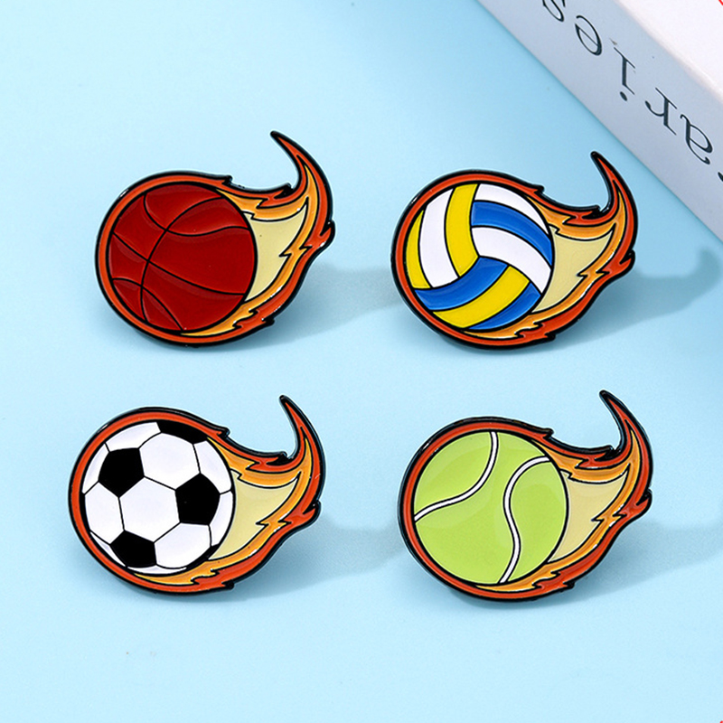 New Cute Hot Fire Football Bas - Badminton Icon review and price