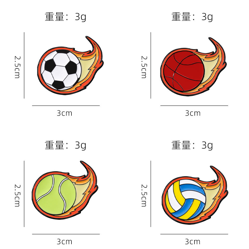 New Cute Hot Fire Football Bas - Badminton Icon review and price
